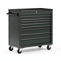 Werkzeugwagen 76 x 46 x 97 cm Stahl Schwarz abschließbar mit Rollen